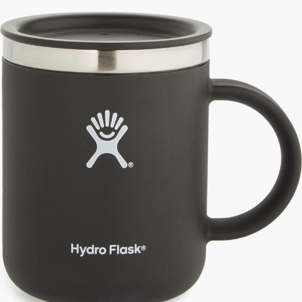Hydro Flask Matte stone color Mug with Stainless Steel Rim